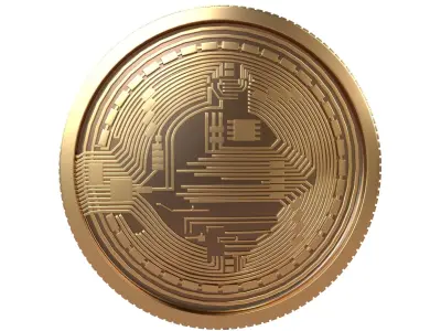 Bitcoin v7 001 3D model