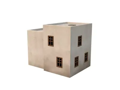 Middle Eastern Style Building - PBR Game Ready Low-poly 3D model buy