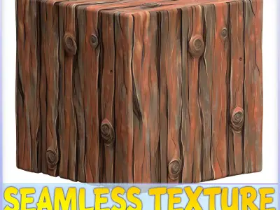 Stylized Wood Seamless Texture Texture 15