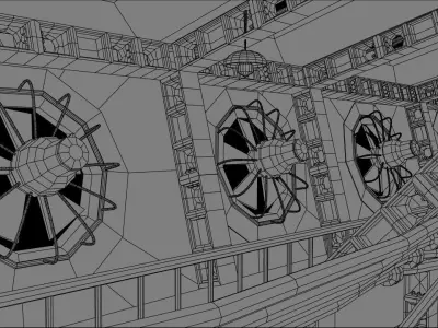 Factory Machines 3D model 3D model