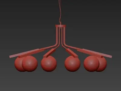 Suspension Globe 3D model