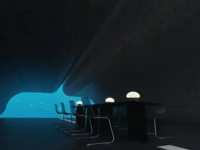Conference room 3D model