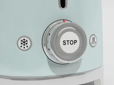 SMEG toaster 3D model