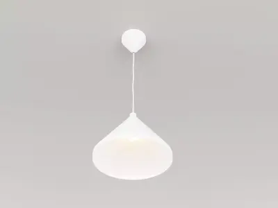 Nevlinge Pendant Lamp White 3D model