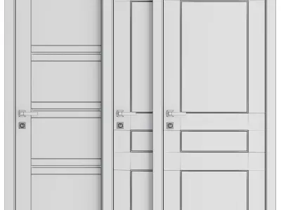 Interior doors 022 3D model