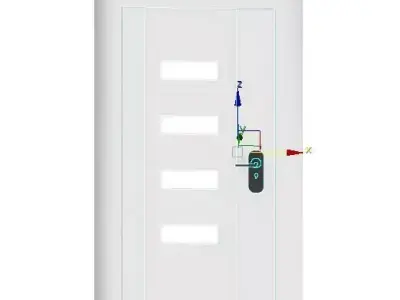 the door 3D model purchase
