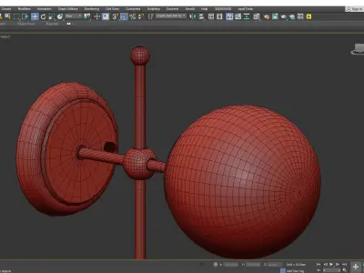  Vele Luce Modena Low-poly 3D model