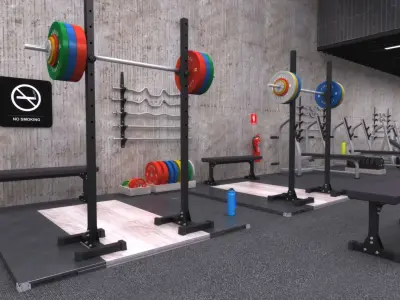  Sport GYM Boxing Weightlifting Locker Room Collection 