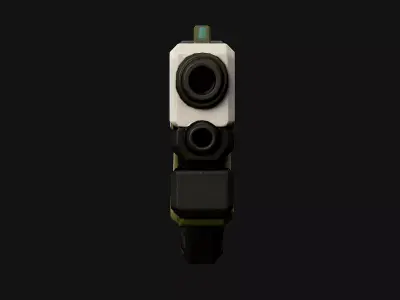 Pistol Sci Fi A141984 3D model
