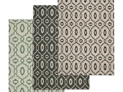 Rug Set 110 3D model
