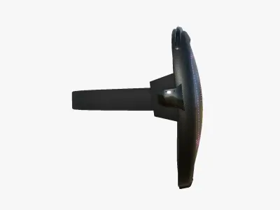 LED Screen Mask - A07 Face C - Character Design Low-poly 3D model