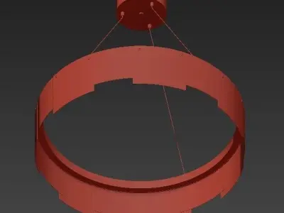 Tech Lighting Stratos Chandelier 3D model purchase