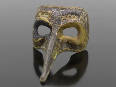 Venetian Mask 3D model