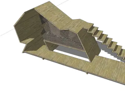 Creative Design-Holiday Cabin-022 3D model