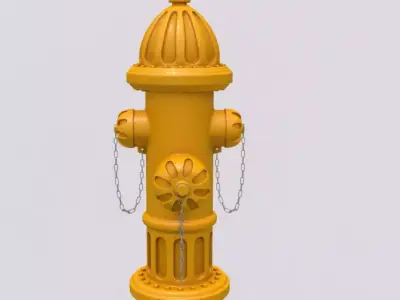 3D Street Elements Collection 3D model