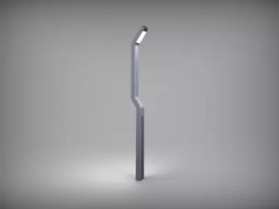 Modern Fancy Street Lamp 3D model