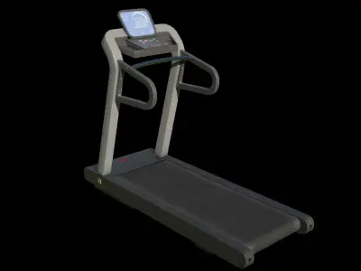 Gym Treadmill - LowPoly 3D model