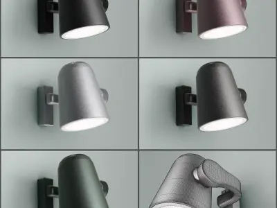 Wall lamp 3D model