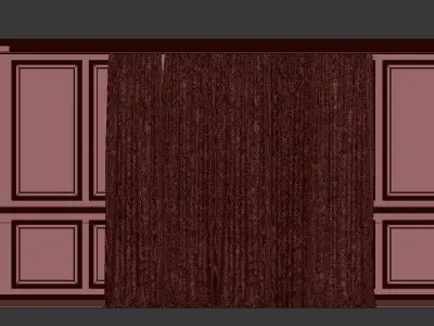 Curtain Set 309 3D model