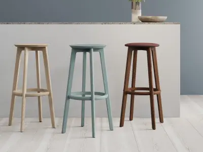 13 Bar Chair 3D model