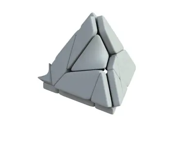 Sci Fi Object No 5464 Low Poly Texture