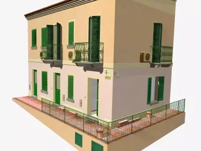 Village Home S-E 3D model