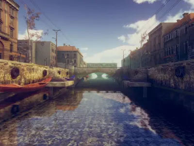Venice Update Low-poly 3D model
