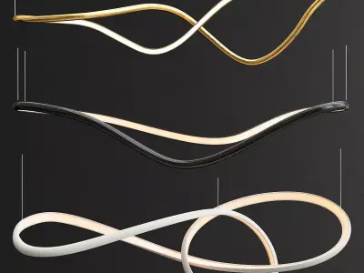 Collection of john procario series lights 3D model