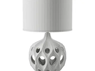 Safavieh Regina Ceramic Table Lamp 3D model