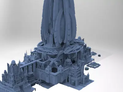 Atlantis Sunken City series 2  3D model