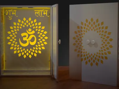 HinduMandir for Decoration 3D model