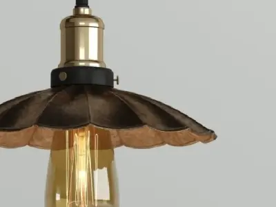 Hanging lamp LOFT HOUSE P-118 3D model