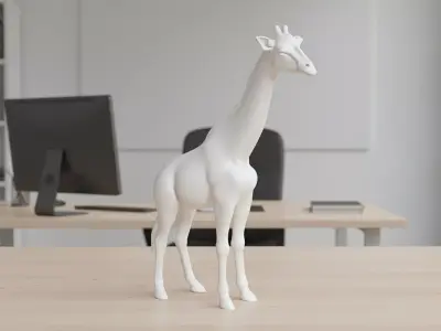 Giraffe 3D Printable 3D print model