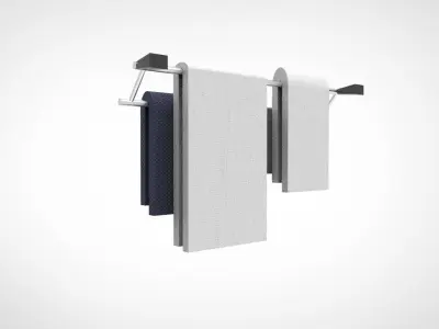 Towel Rack 3 3D model