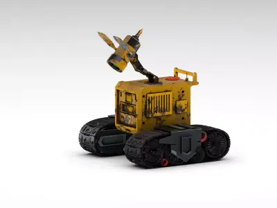 mars rover 3D model