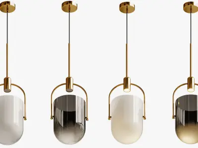 Loft Industry Modern - Pail 3D model