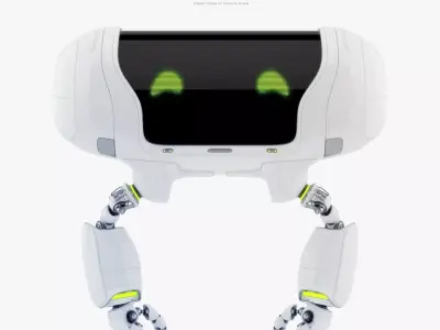 Minimalistic aero CUTAN drone 3D model