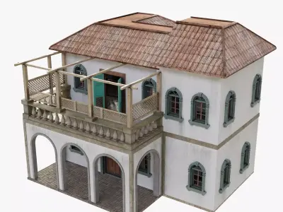 Vintage Villa  3D model