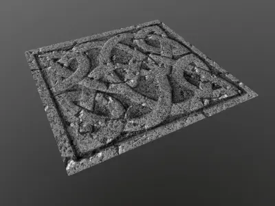 Chiseled stone Material Texture