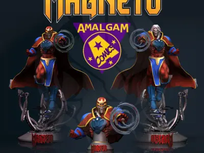 Amalgam Comics collection Pt1 STL files for 3D Printing files 3D print model