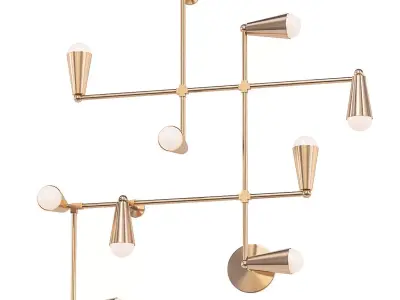 Zig-Zag WALL 3D model