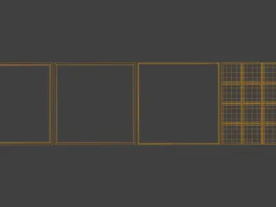 Tiles 3D Model Collection Low-poly 3D model