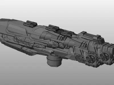 SKY RELICS - 17 BATTLE SABER 3D print model