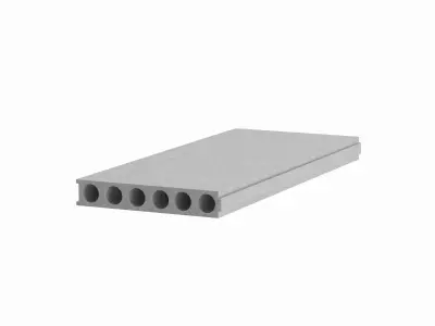 Concrete Slab 3D model shop