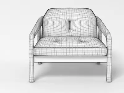 Zeitraum Friday Chair 3D model