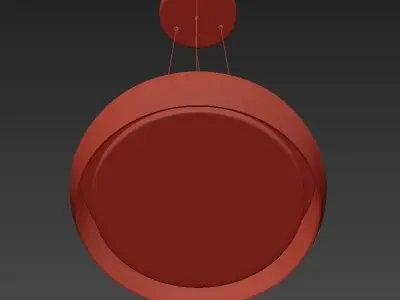 TREVISO pendant light with circular shape 3D model