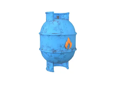 LPG Tank Icon V1 005 Low-poly 3D model