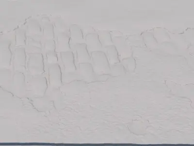 Brick Patch-3D Scan 3D model