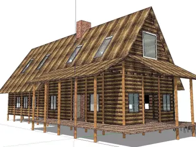 Creative Design-Holiday Cabin-098 3D model