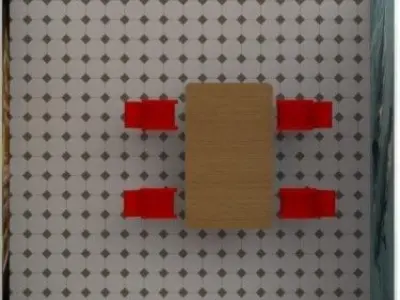 Conference room  3D model
